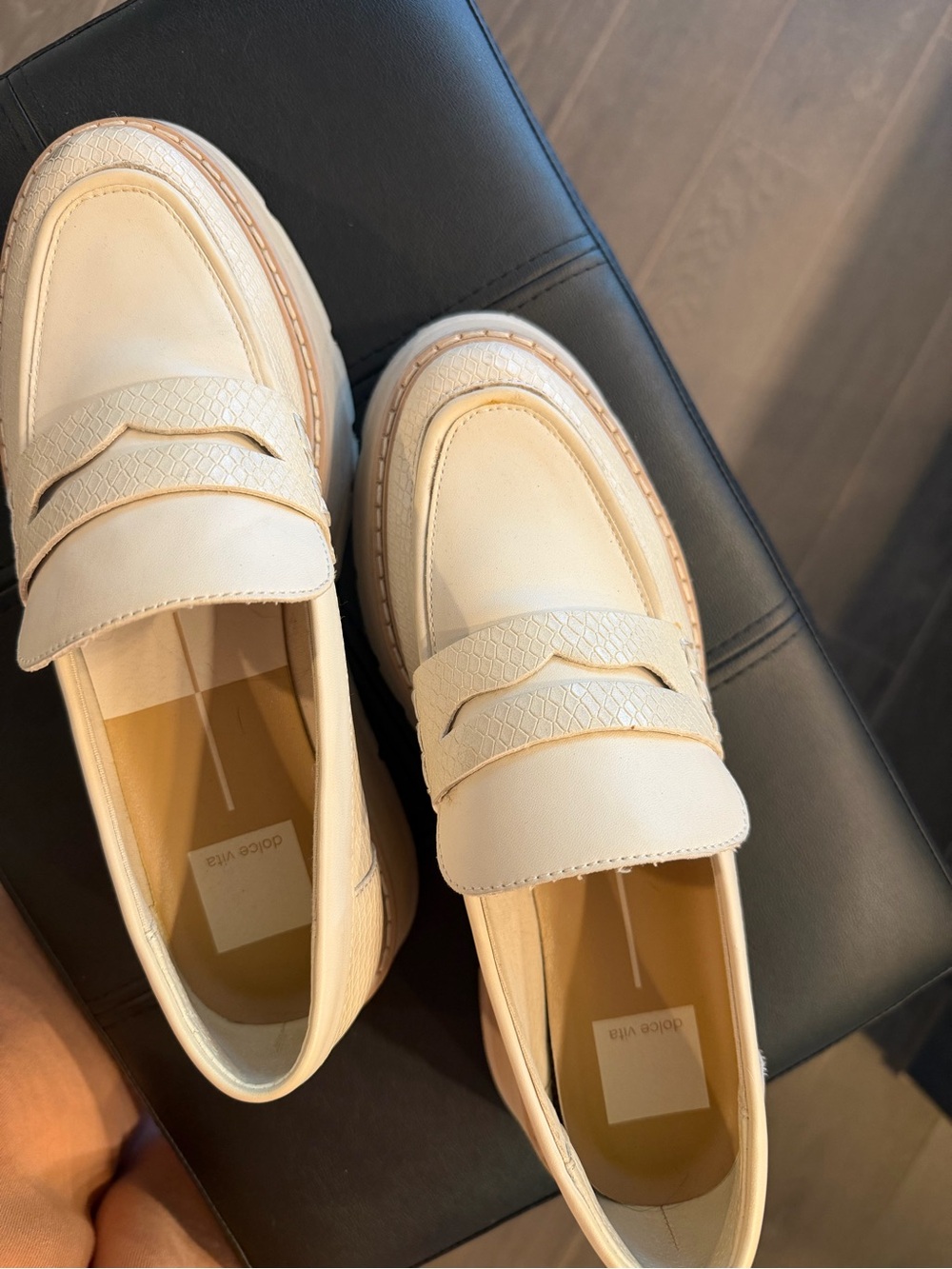 Dolce Vita Cream Women's Penny Loafers